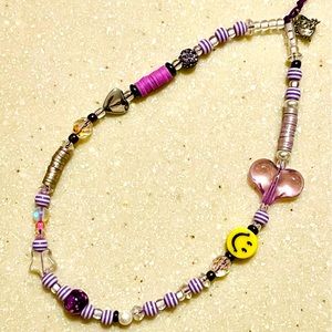 Phone String! Purple Heart 💜 & smiley 😊 theme!
